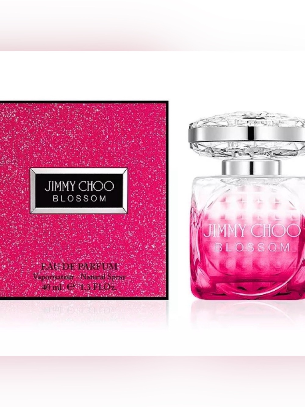 Jimmy Choo Blossom Pink Gradient Perfume Bottle